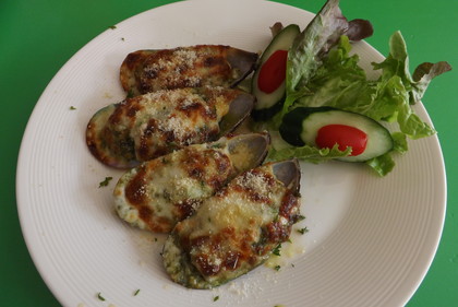 ムール貝チーズ焼き